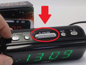 Как отключить будильник на электронных часах VST